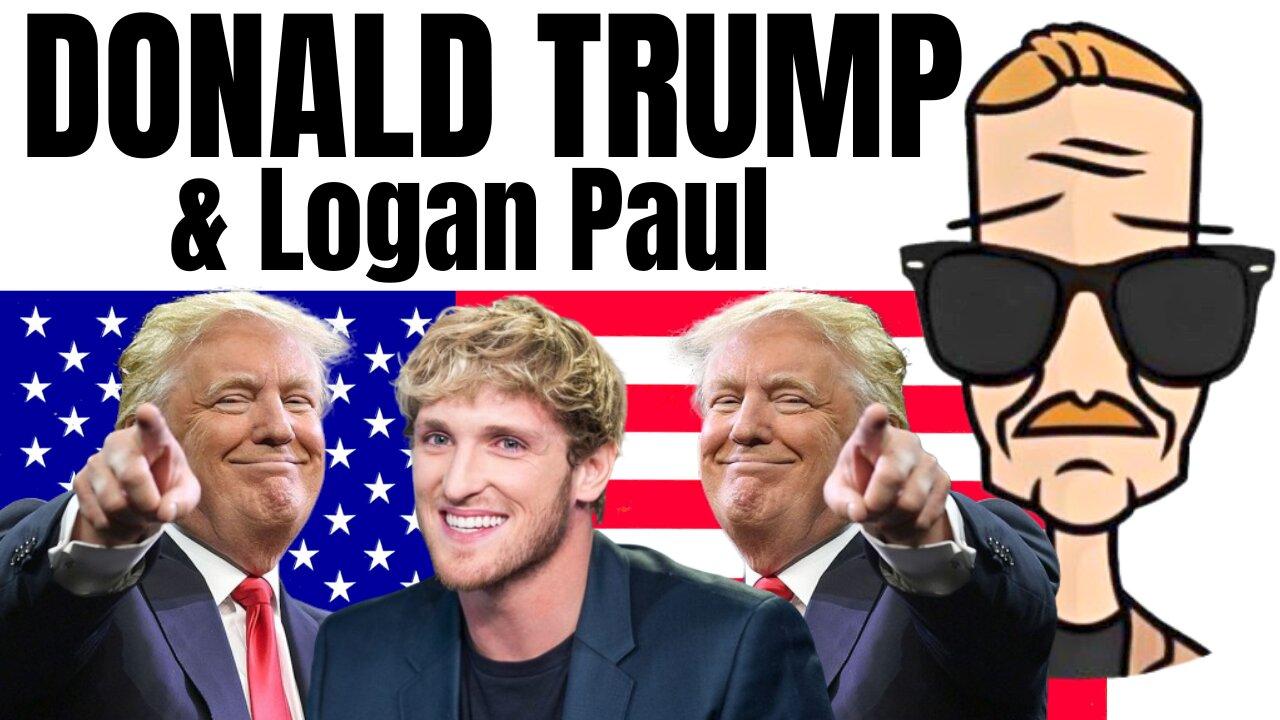 🟢 Trump & Logan Paul | END of the WORLD Watch Along | LIVE STREAM | 2024 Election | Trump Rally |