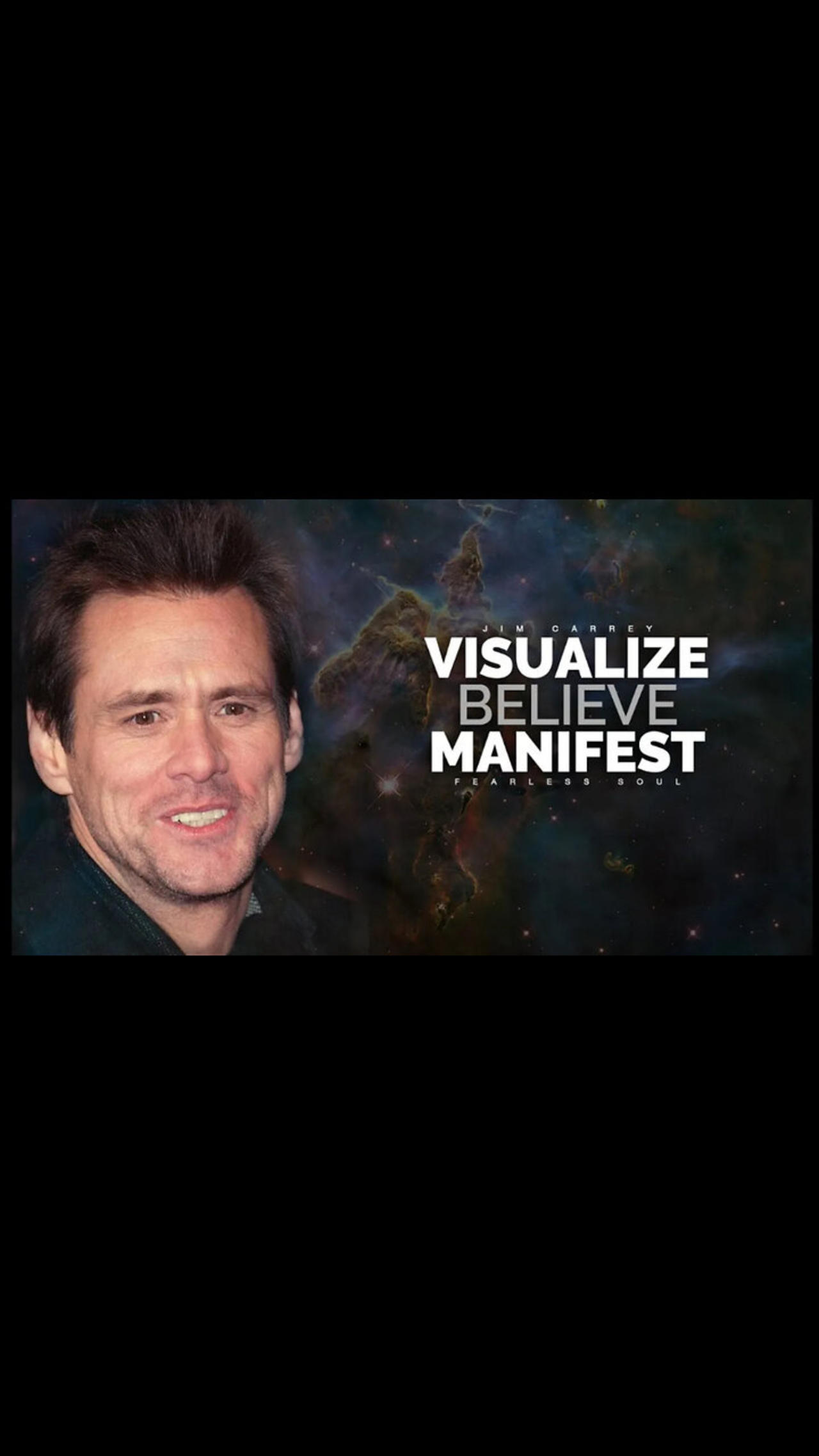 Jim Carrey - Visualize, Believe, Manifest (Law Of Attraction)