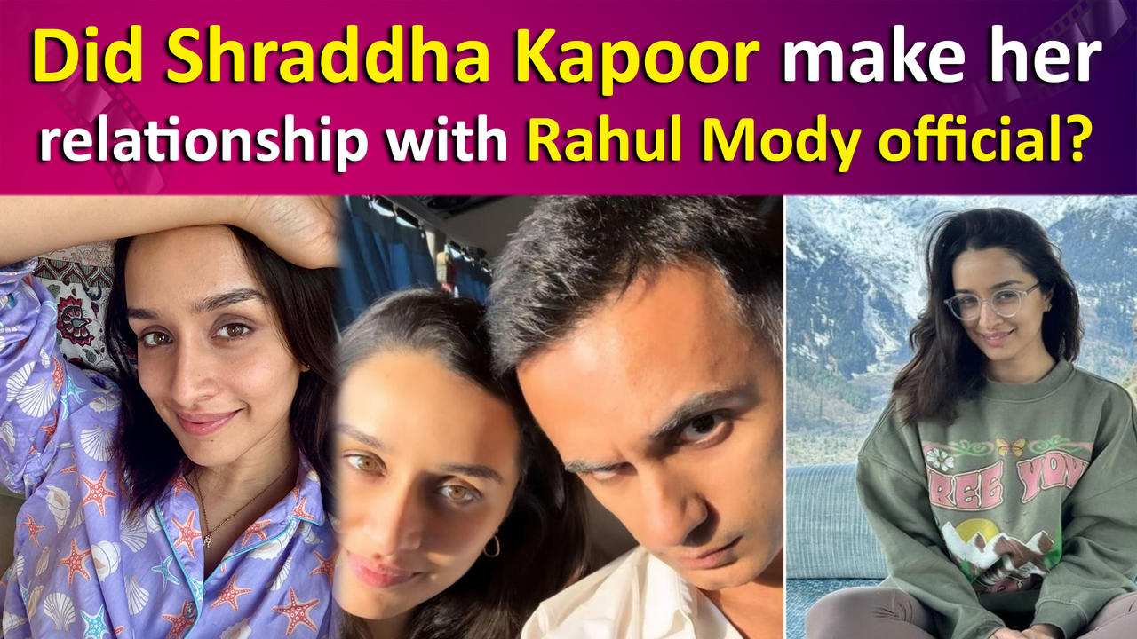 Shraddha drops selfie with rumored beau Rahul Mody