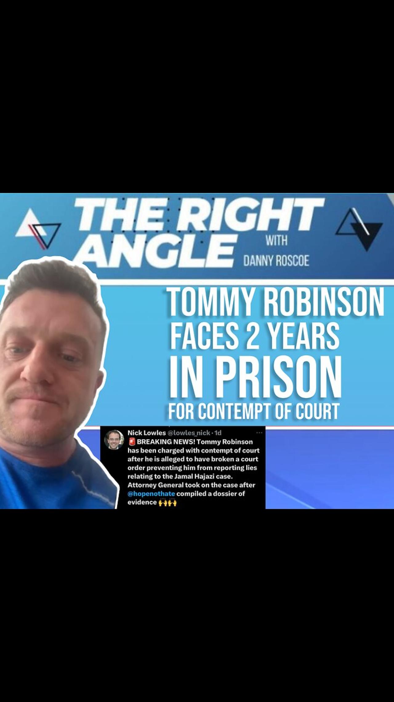 Tommy Robinson - Why I Face 2 Years in Prison