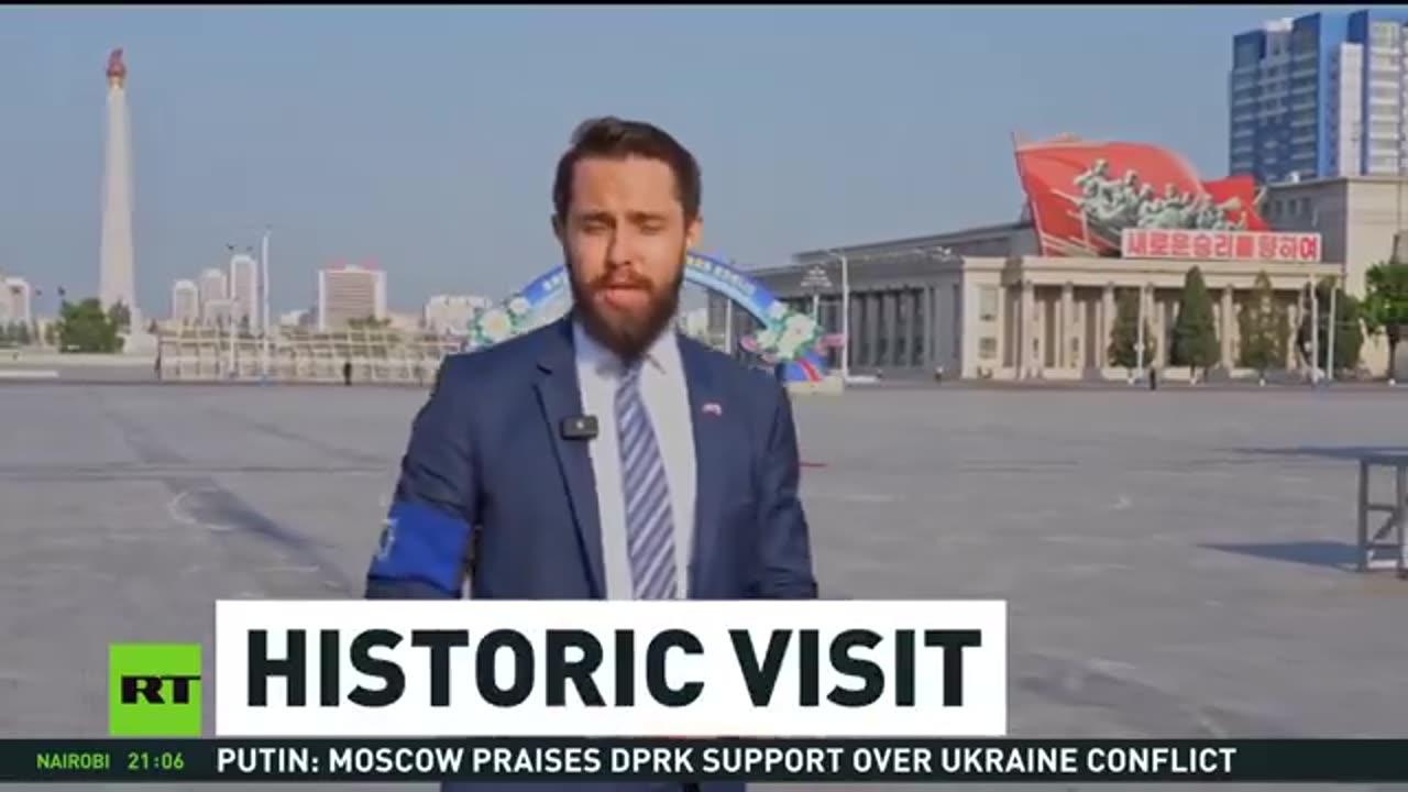RT News in North Korea