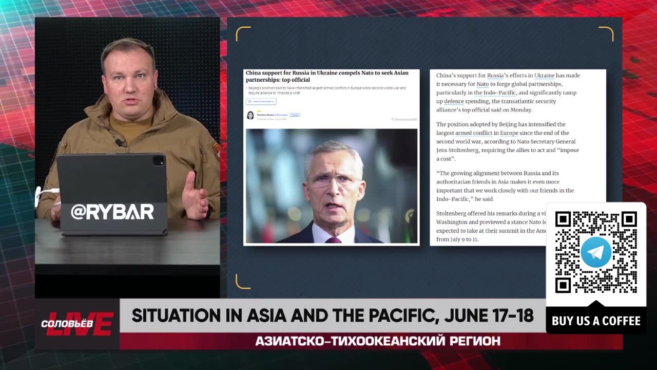 ❗️🌍🎞 Rybar Highlights of Asia-Pacific on June 17-18, 2024