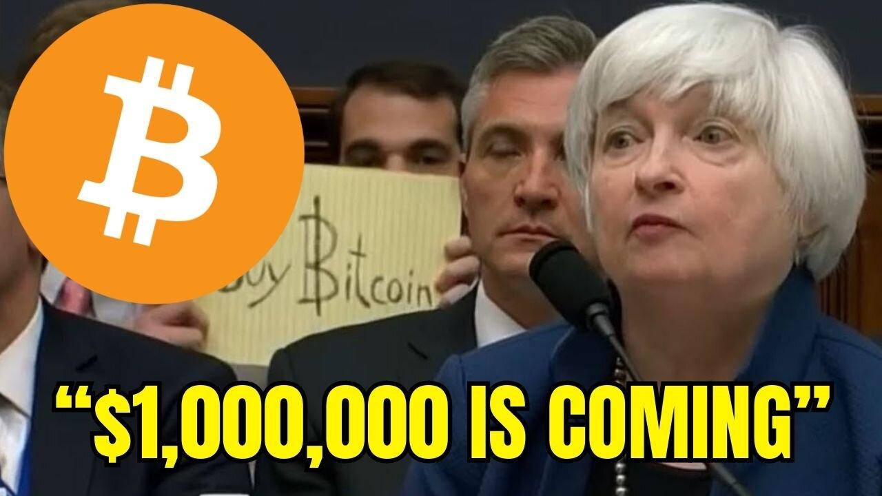 Yellen’s Sudden Bitcoin ETF Shock Exposed As BTC Targets $1,000,000