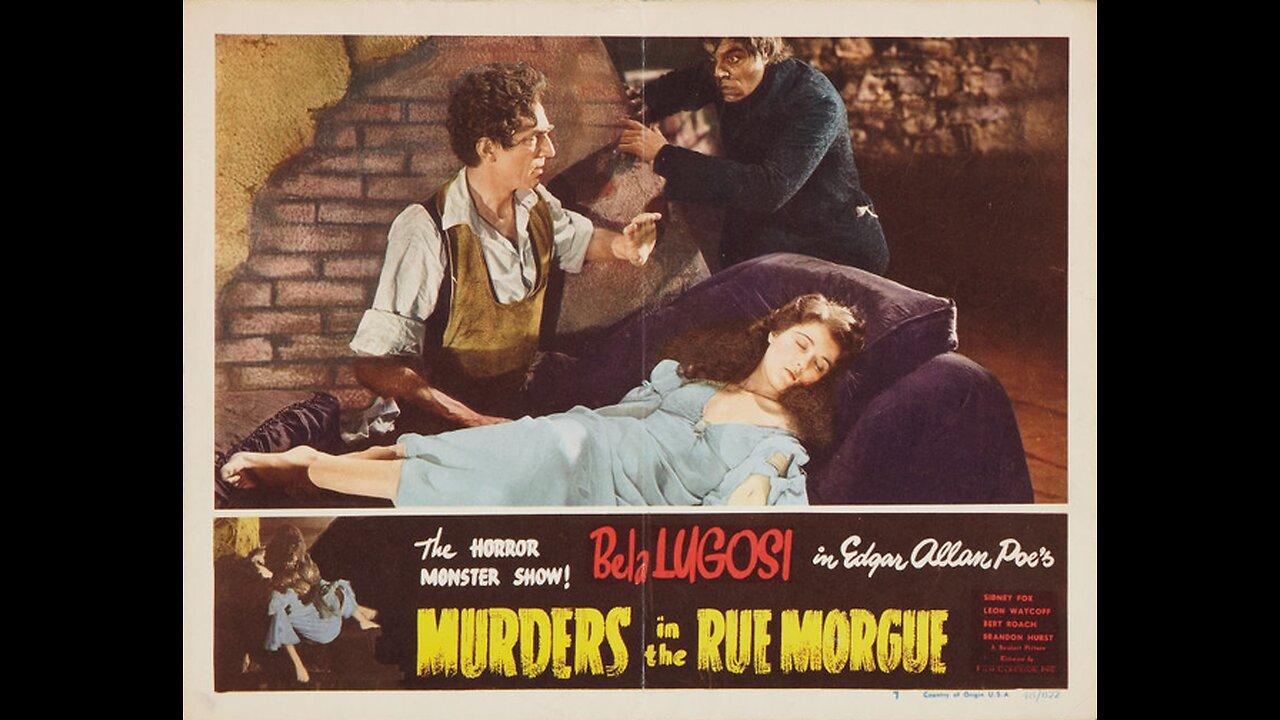 MURDERS IN THE RUE MORGUE (1932)