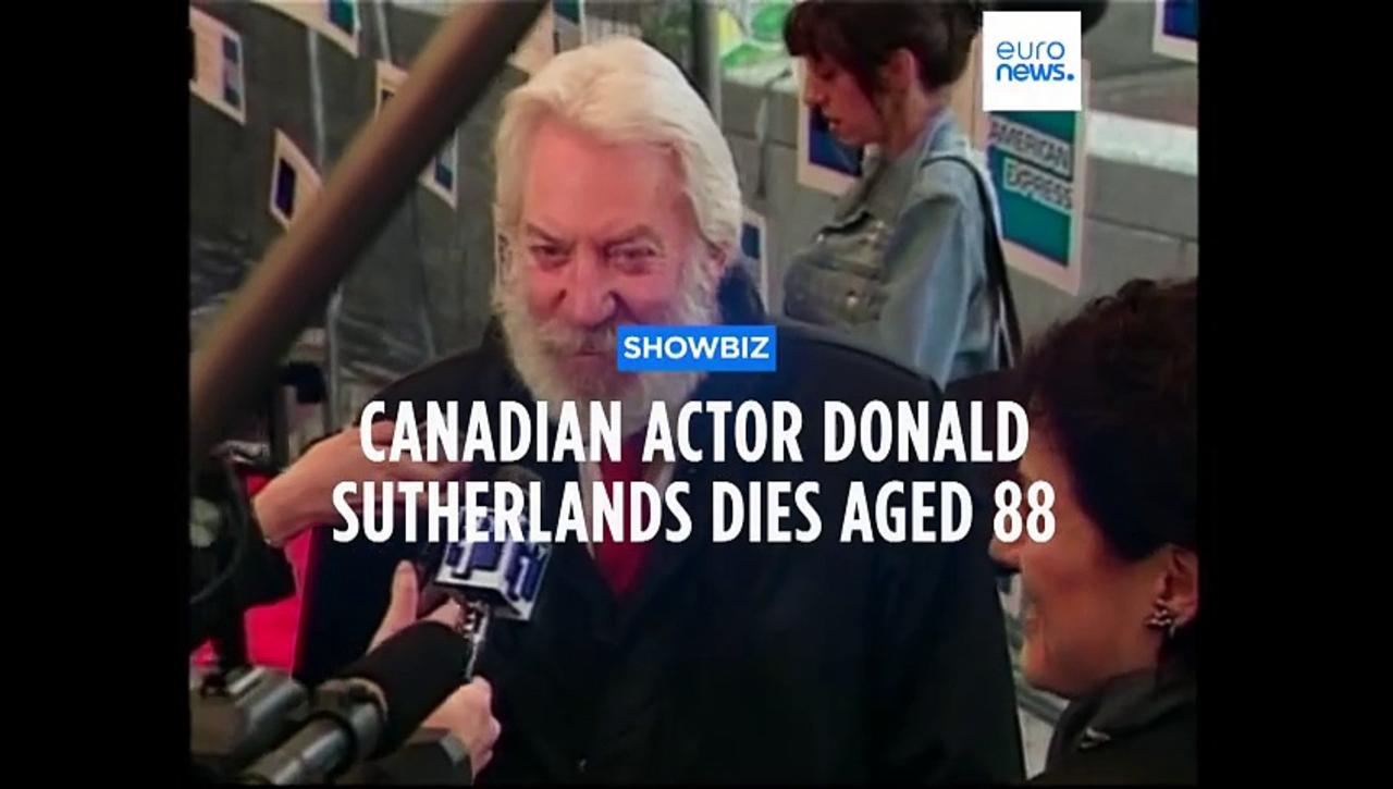 Donald Sutherland, Don’t Look Now and Hunger Games actor, dies aged 88