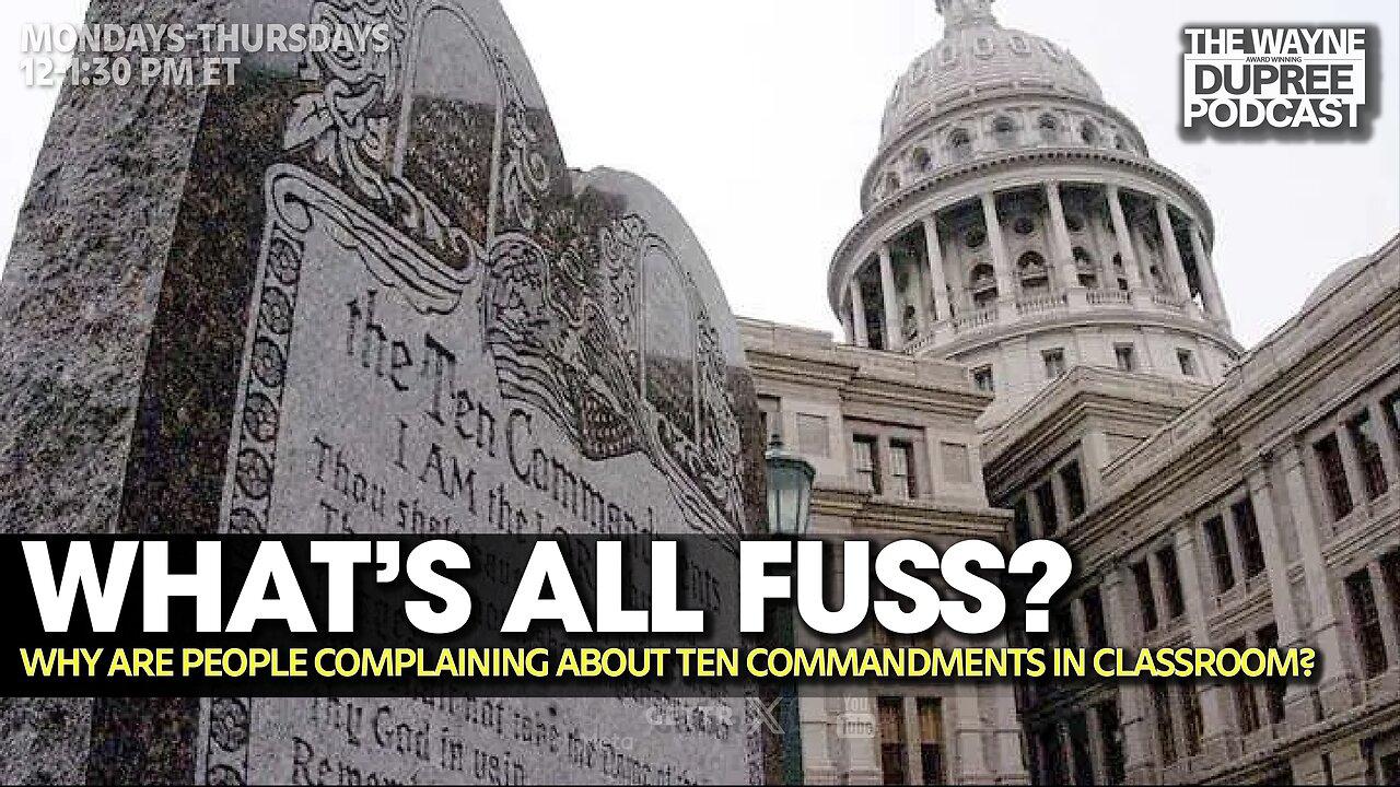 E1915: 10 Commandments Display in Louisiana Public Schools Cause Controversy 6/20/24