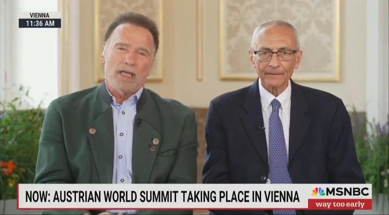 Schwarzenegger Wants To Work With China, Russia On Climate Change