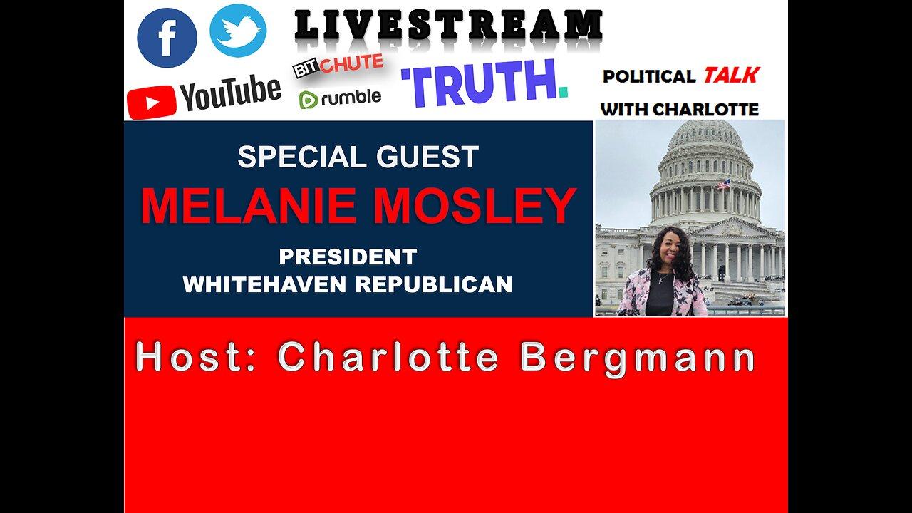 JOIN POLITICAL TALK WITH CHARLOTTE - EXCITING UPCOMING EVENTS IN WHITEHAVEN,TN