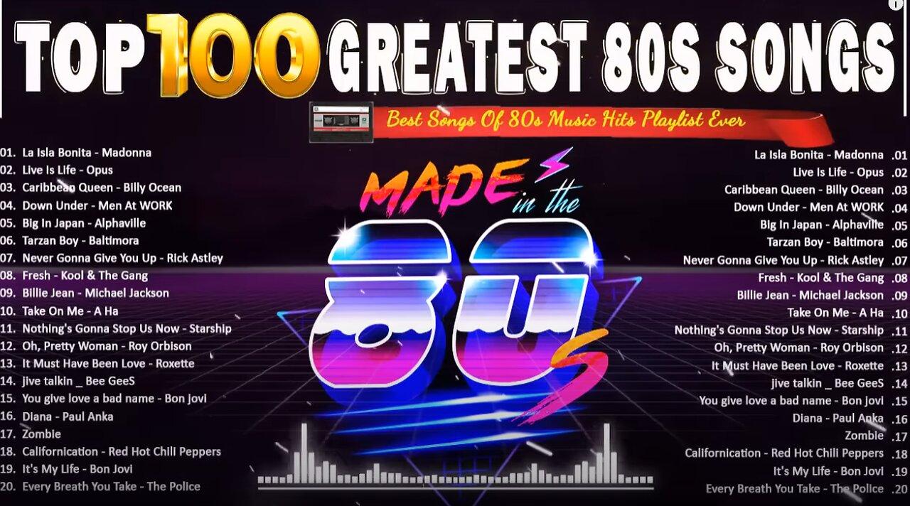 80s Greatest Hits (LIVE) Album 80s Music Hits - Michael Jackson, Laura Branigan, Modern Talking