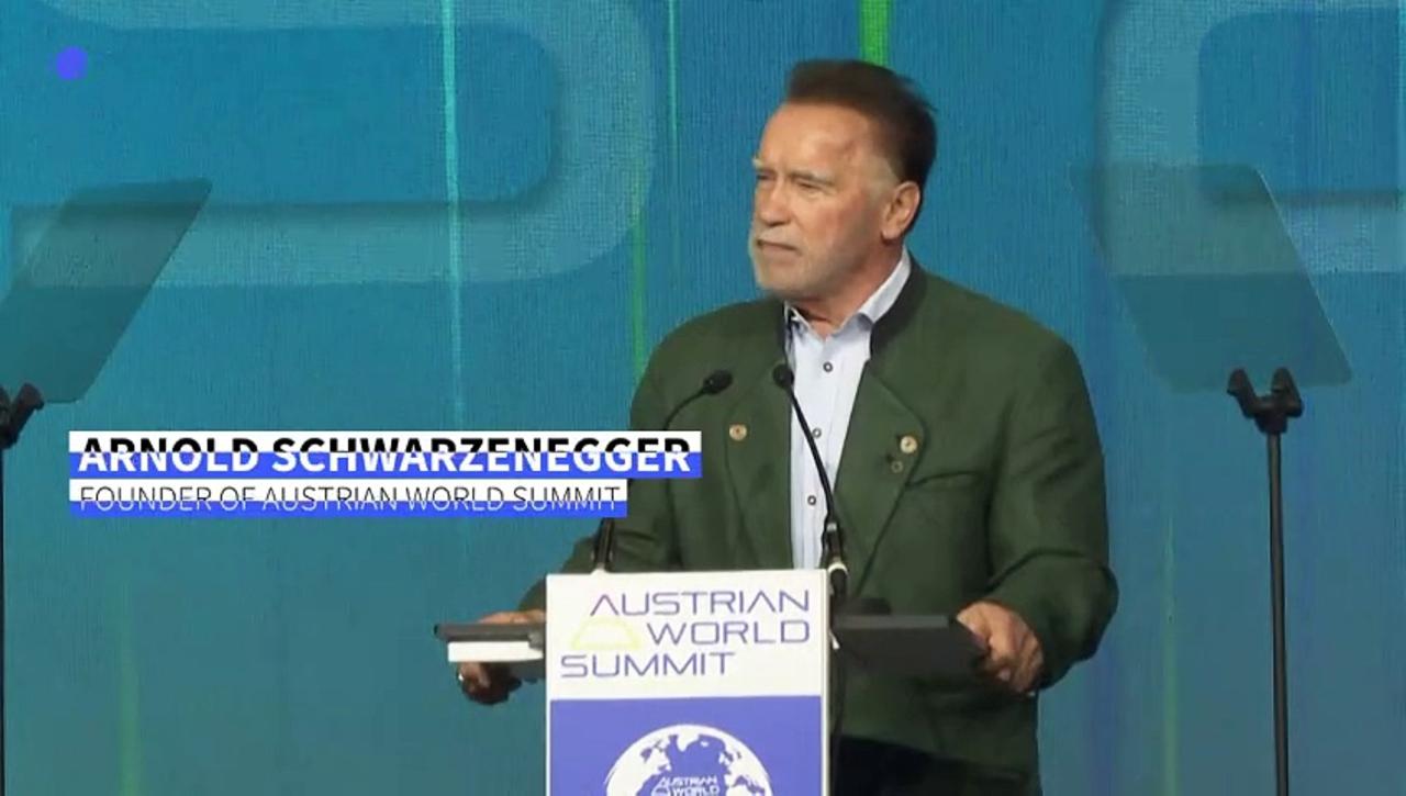 Arnold Schwarzenegger tells climate summit 'stop the bleeding'