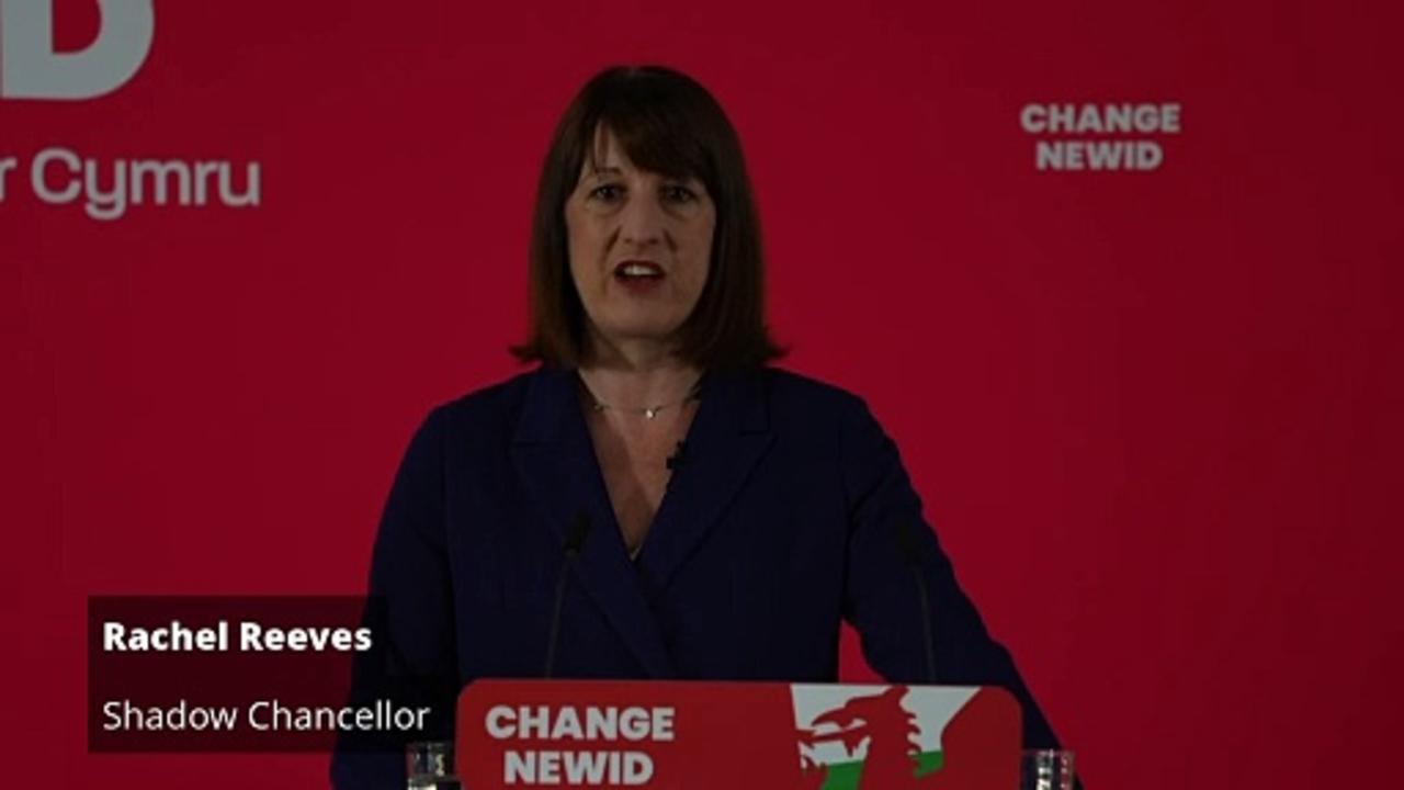 Rachel Reeves launches Labour's Welsh manifesto