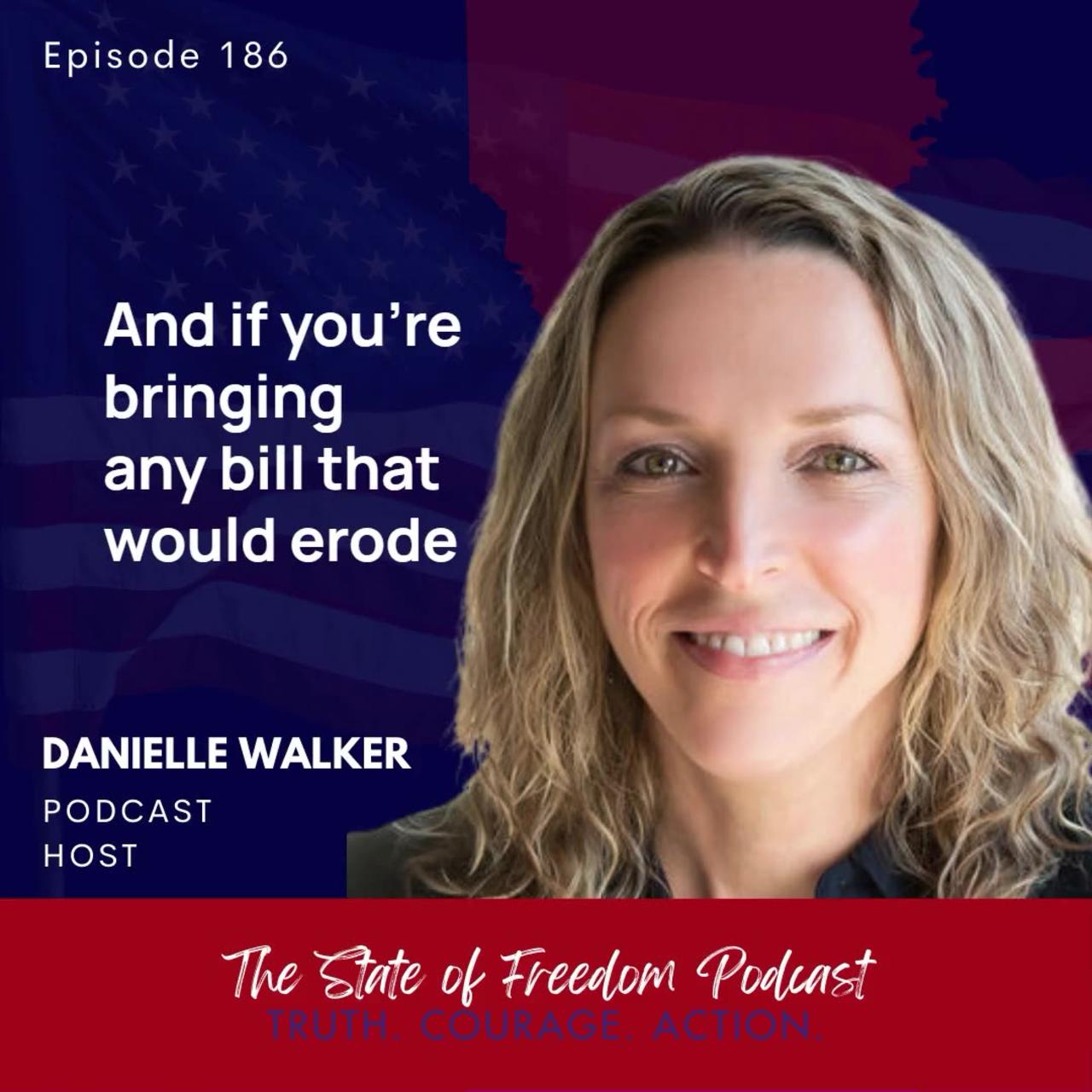Danielle Walker Claps Back: Defend the Constitution or Step Aside!
