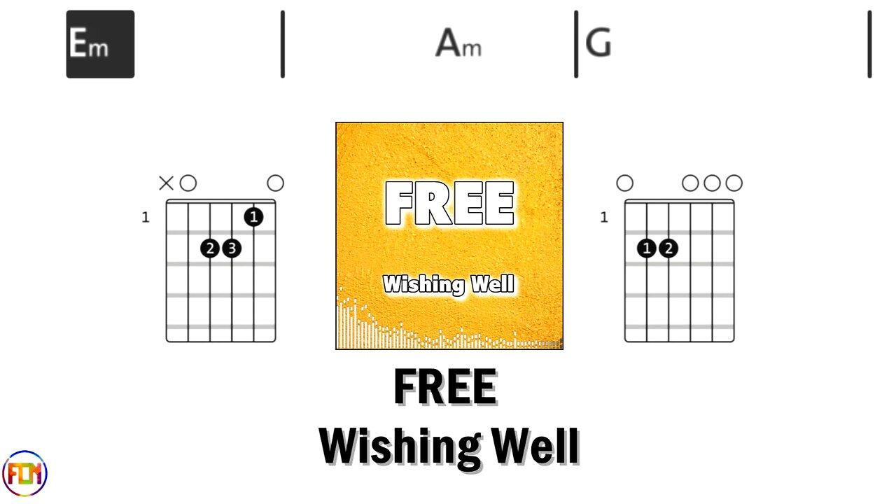 FREE Wishing Well FCN GUITAR CHORDS & LYRICS - One News Page VIDEO