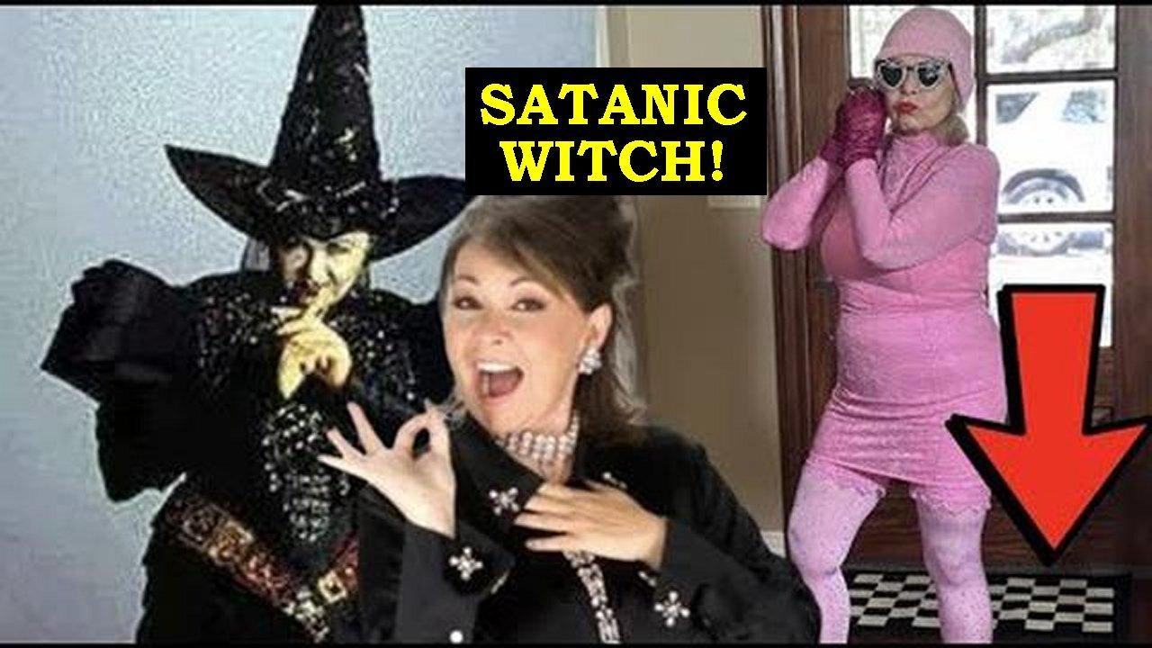 Call: The Satanic Kabbalah Witch Psyop Traitor Roseanne Barr in Plain Sight!