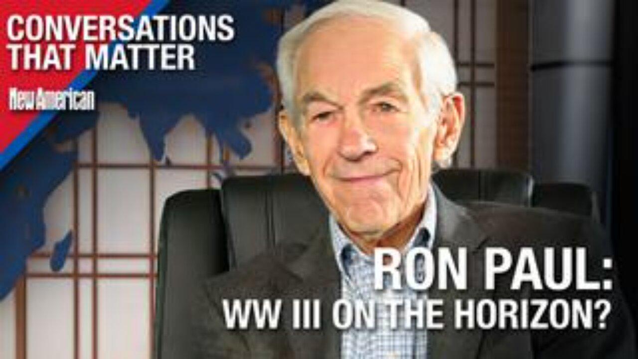 World War III is on the Horizon as Congress Pushes Women for Draft: Ron Paul