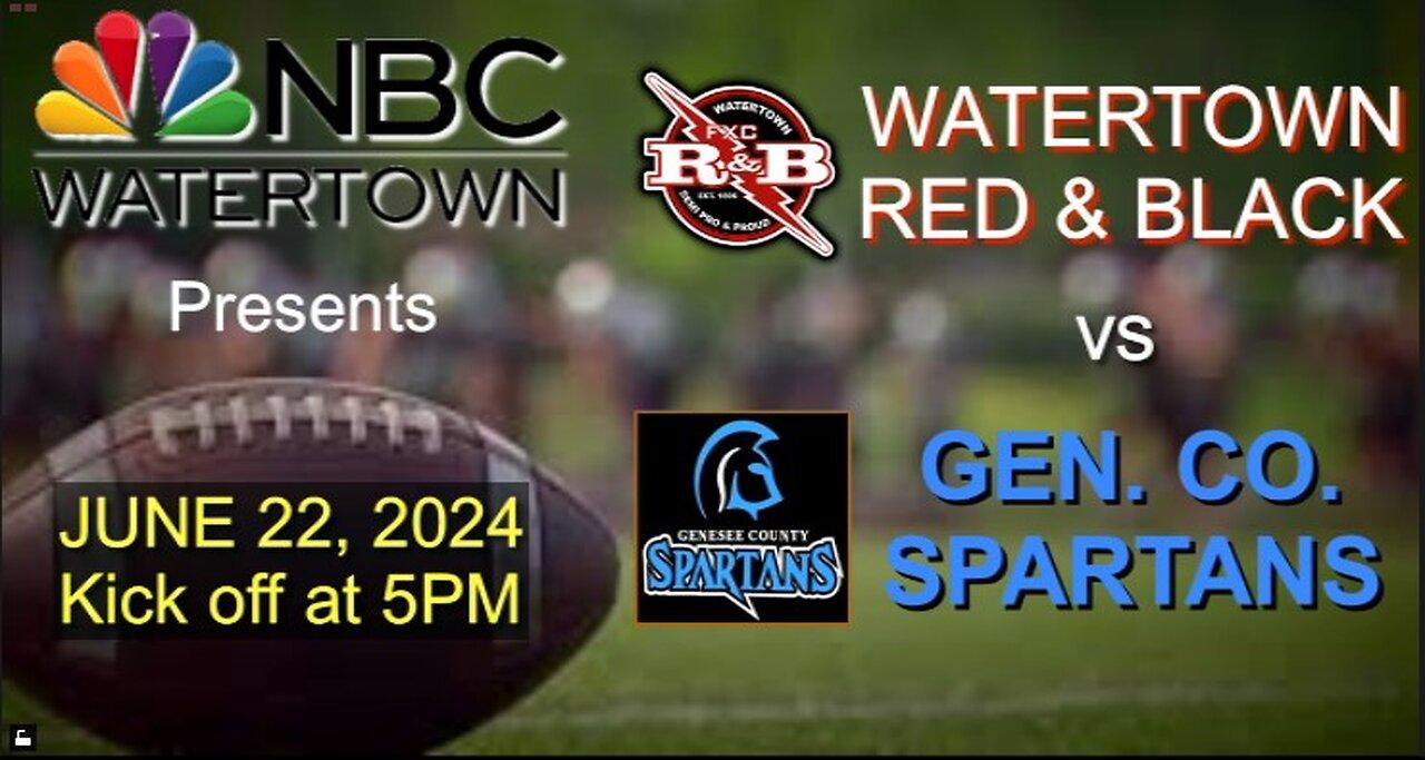 Gen. Co. Spartans v Red & Black at 5pm 6-22-24