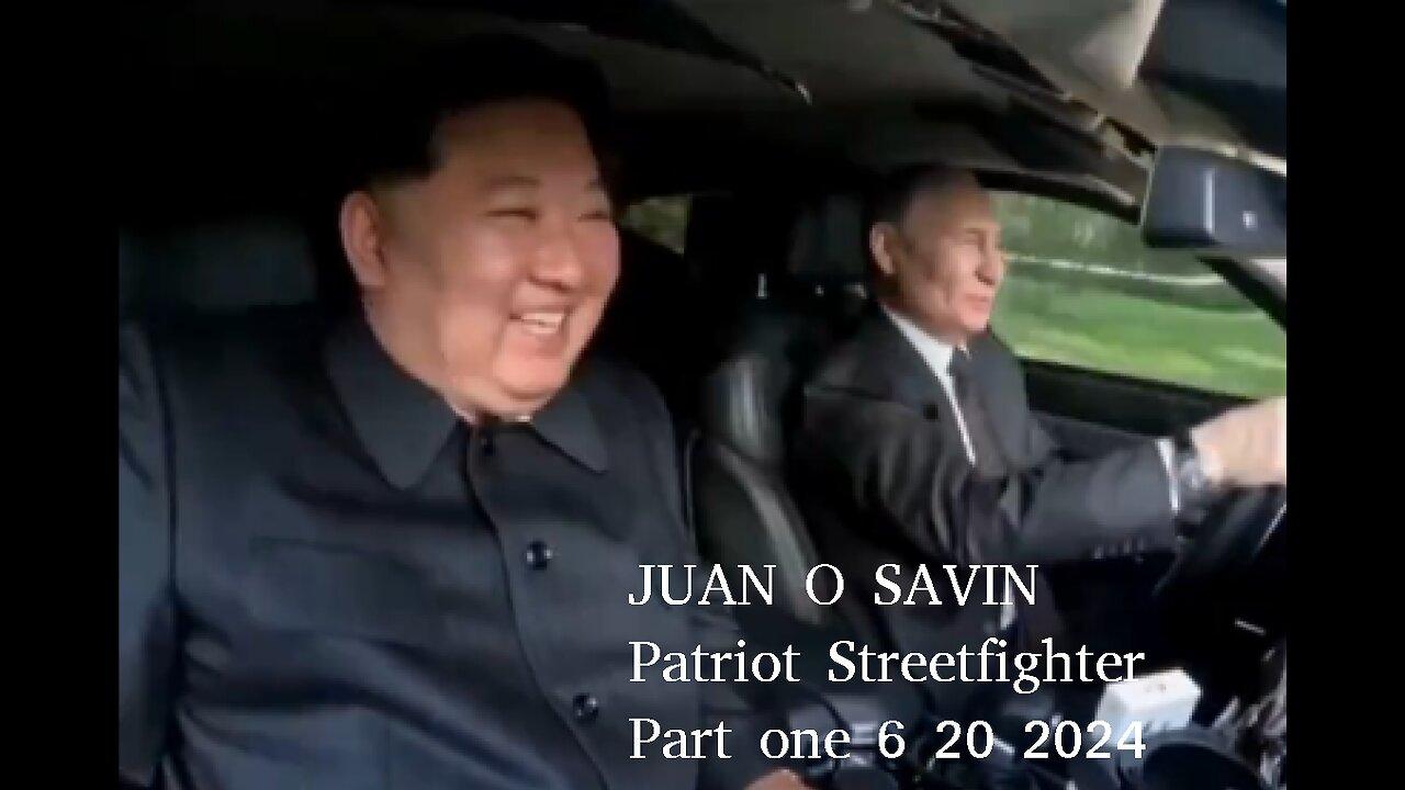 JUAN O SAVIN- Kim and Vlad, Obama and Facebook- Patriot Streetfighter 6 20 2024