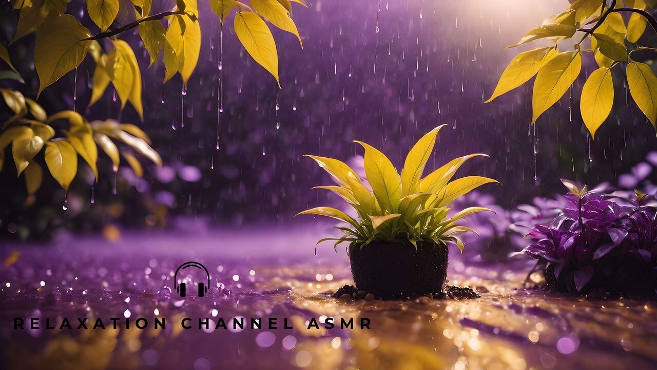 Rain With Birds Singing In The Florest | ASMR relaxation