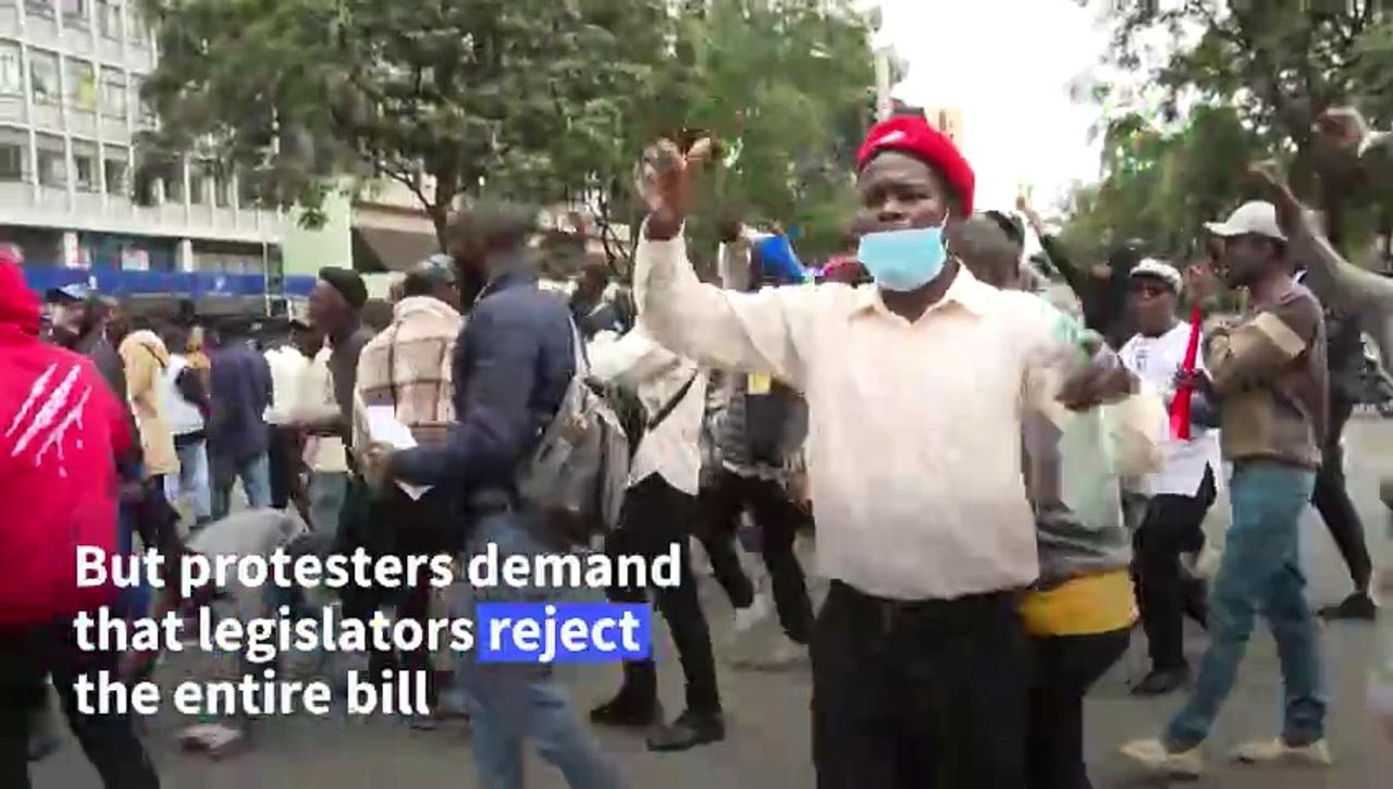 Kenya in the grip of violent protests against tax hikes