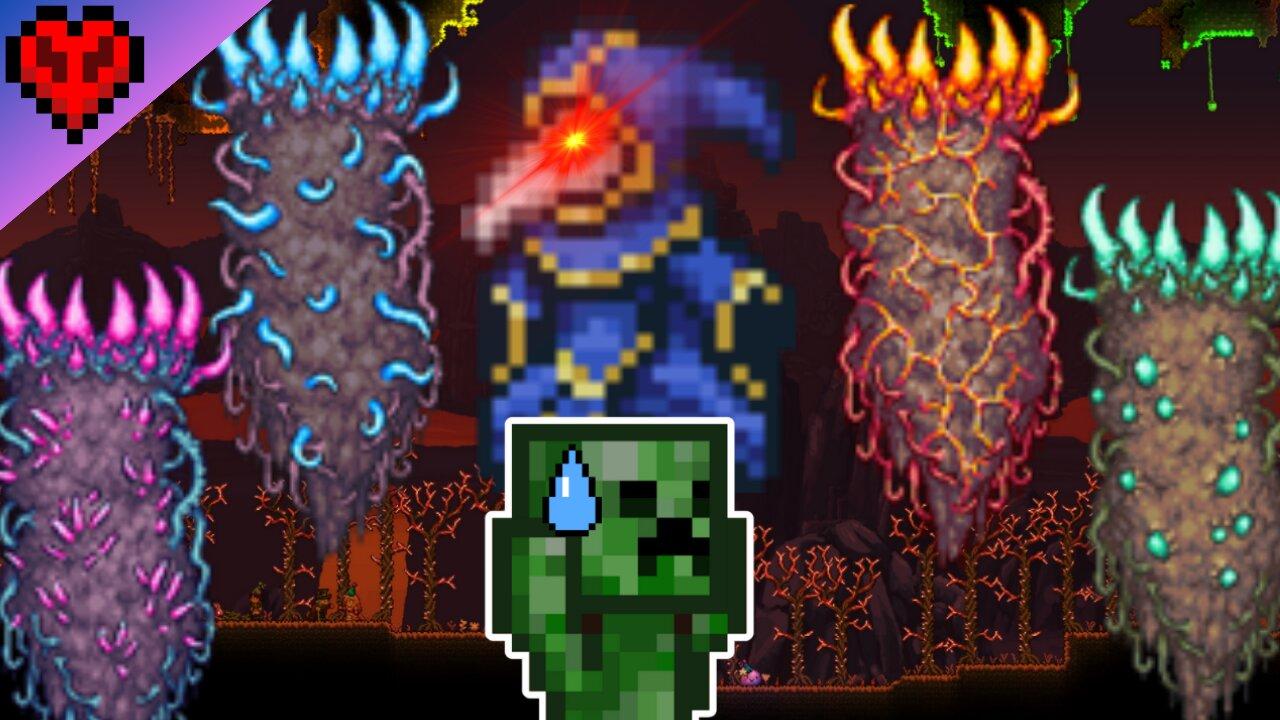 Terraria, but we cry, a lot