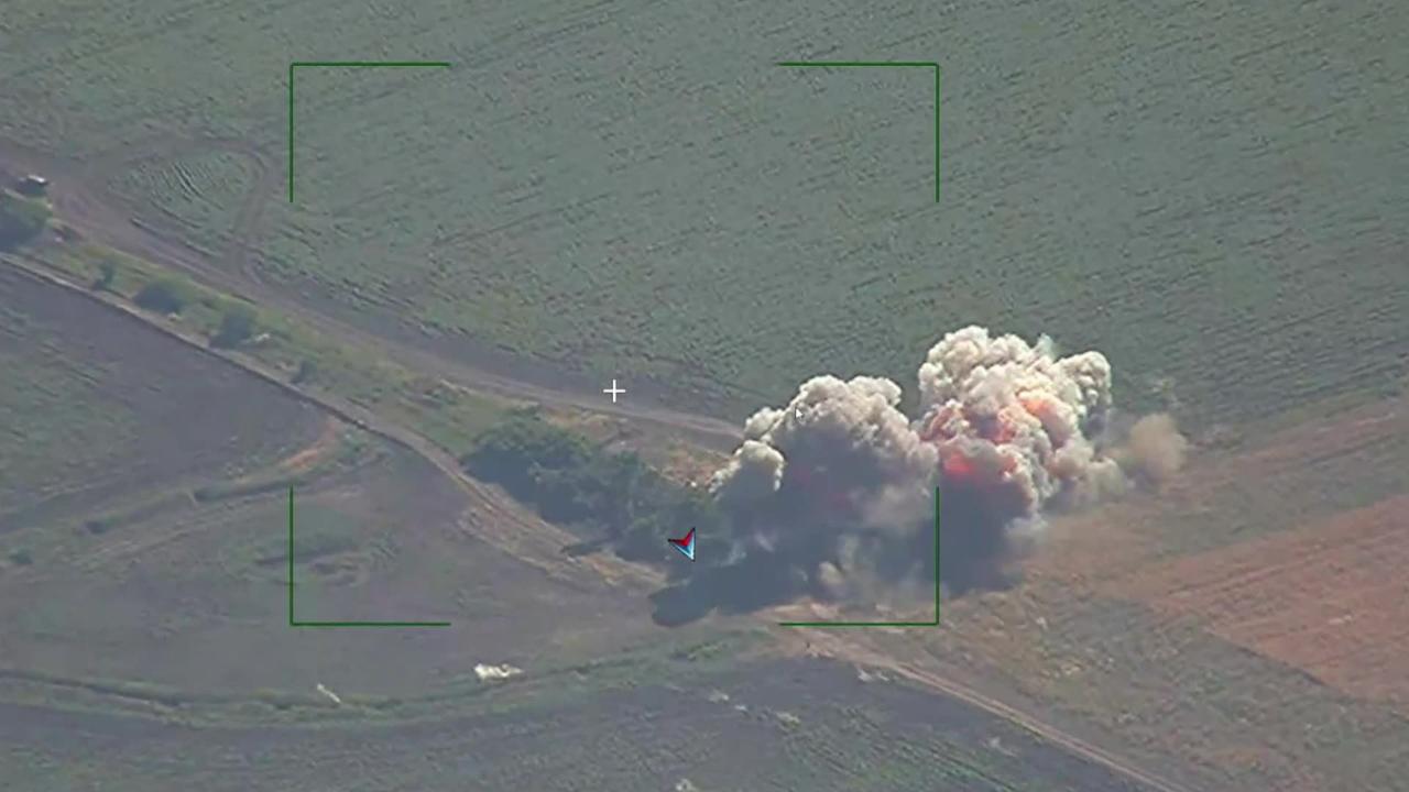 Missile Strike Destroys a Ukrainian P-18 Radar Station