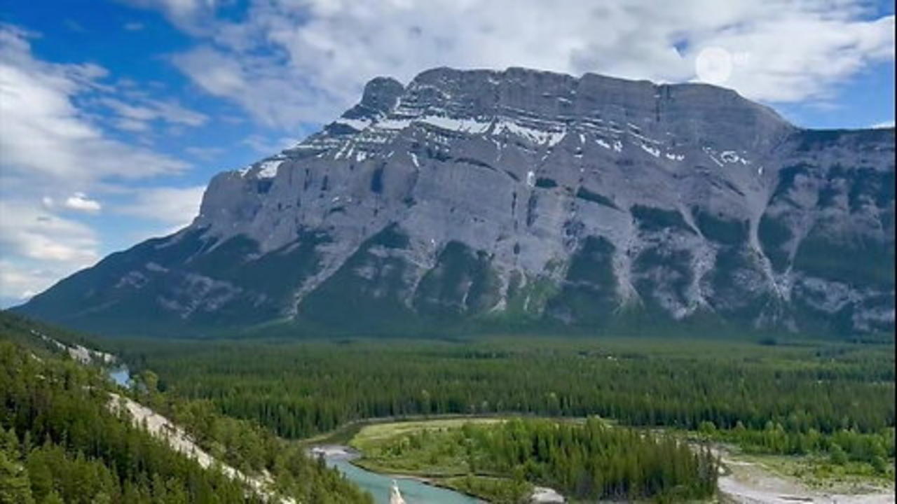 Beautiful view in Banff, AB