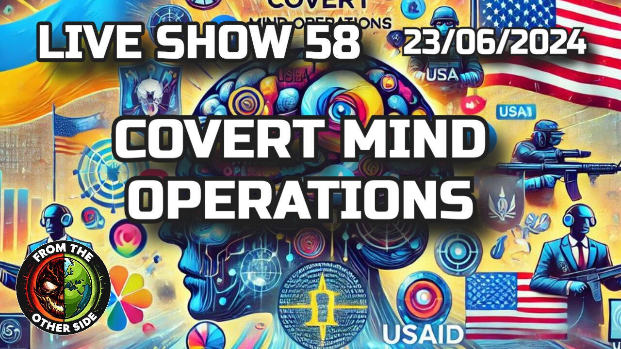 LIVE SHOW 58 - COVERT MIND OPERATIONS - FROM THE OTHER SIDE - MINSK BELARUS