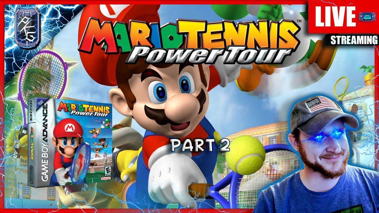 FIRST TIME - Part 2 | Mario Tennis Power Tour | GBA | !Subscribe & Follow!