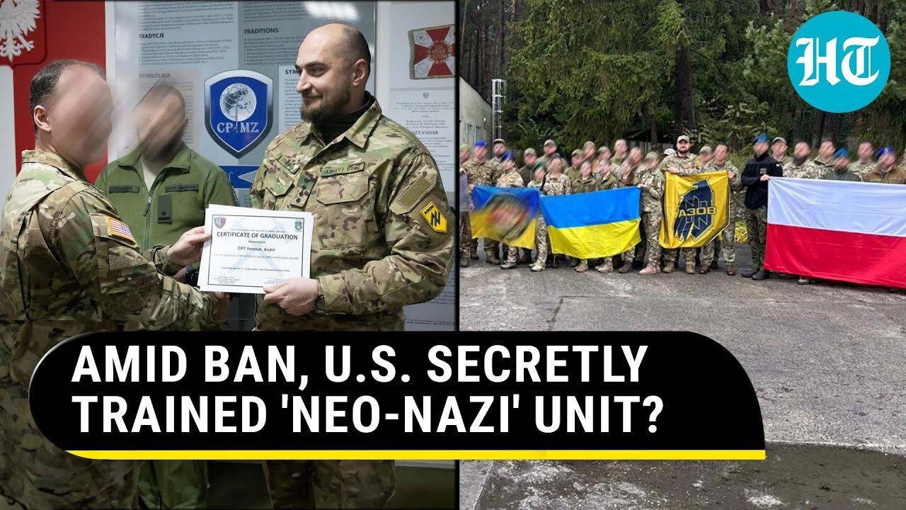 USA Flouted Own Ban On Controversial Ukraine Unit? Russia's Big Charge | Azov