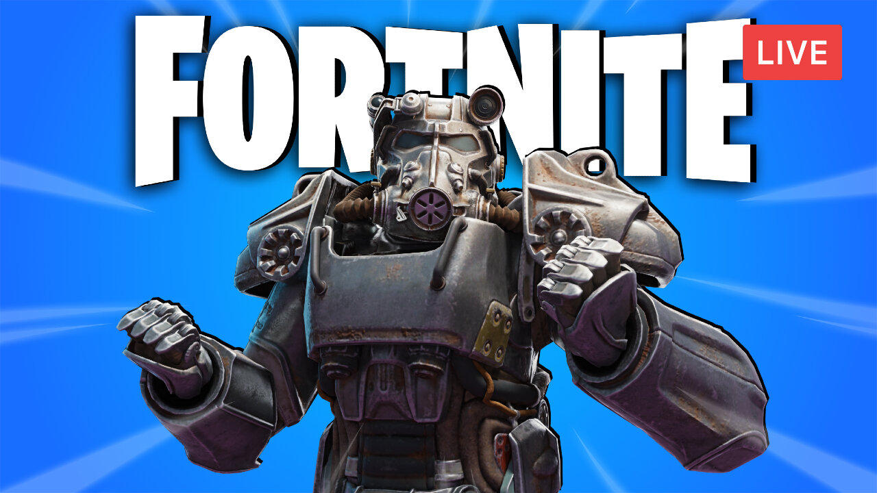 TRYING TO GET THE T-60 POWER ARMOR :: Fortnite :: GRINDING THE BATTLE PASS w/Friends {18+}