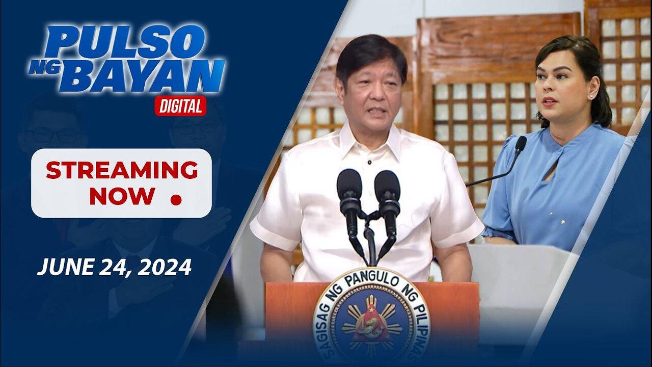 Pulso ng Bayan kasama sina Atty. Harry Roque, Admar Vilando at Jade Calabroso | June 24, 2024