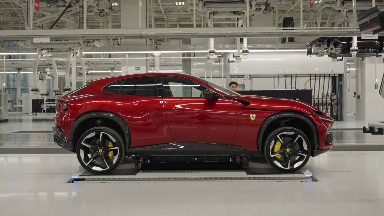 Inauguration of the Ferrari e-building