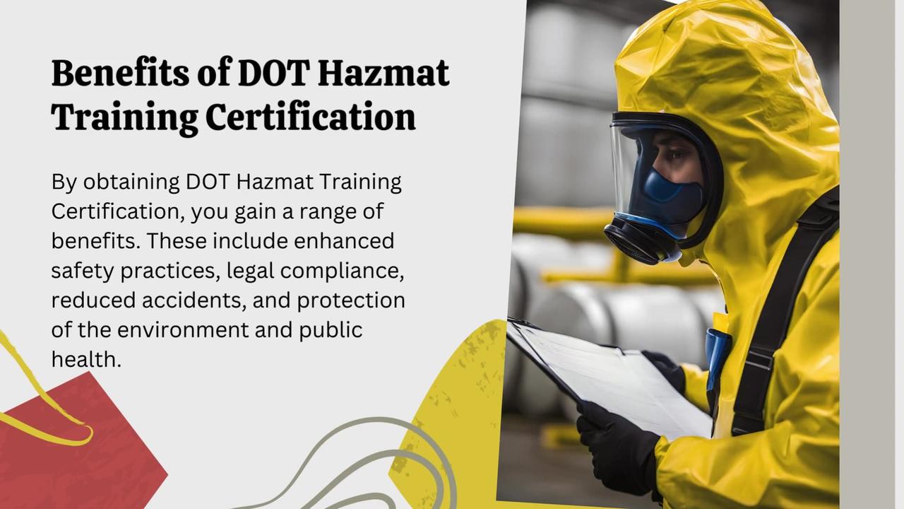 Top DOT Hazmat Training Online Programs for Professionals