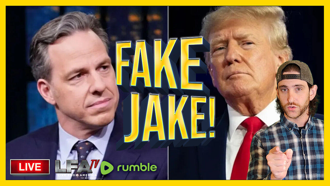JAKE TAPPER IS A DISGRACE! | UNGOVERNED 6.24.24 5pm EST