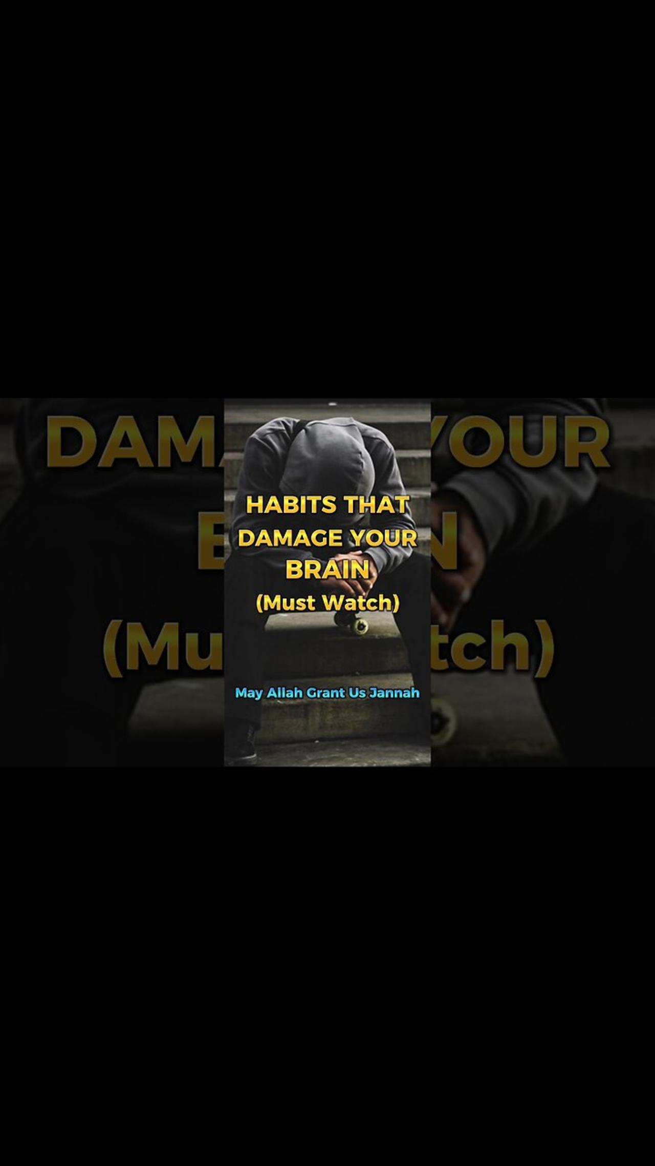 Habits That Damage Your Brain.