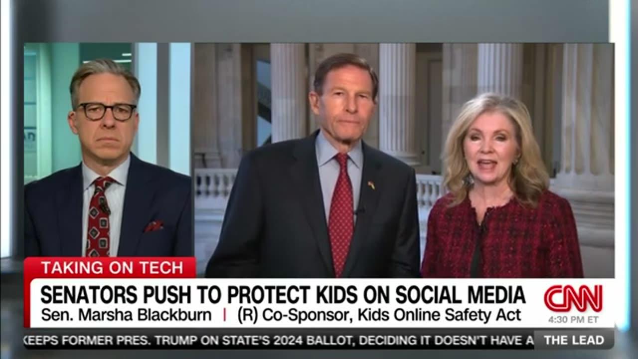 Blackburn And Blumenthal Push To Protect Kids On Social Media