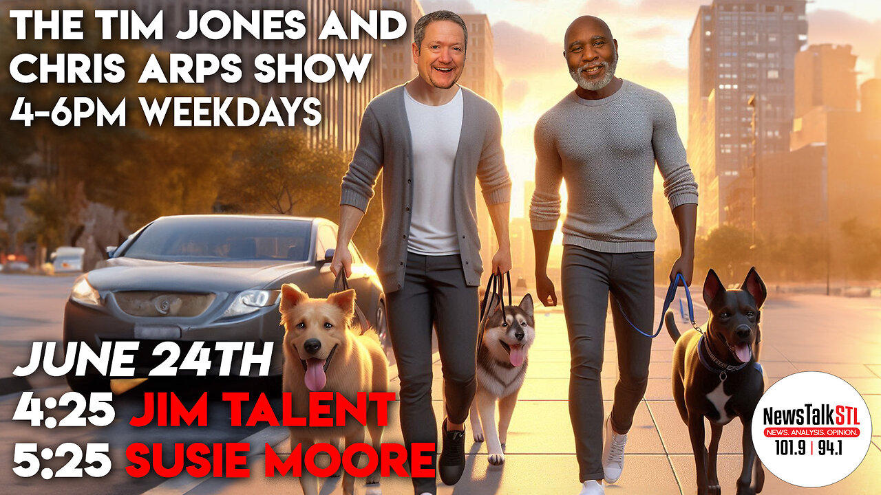 The Tim Jones and Chris Arps Show 06.24.2024 Jim Talent | Susie Moore