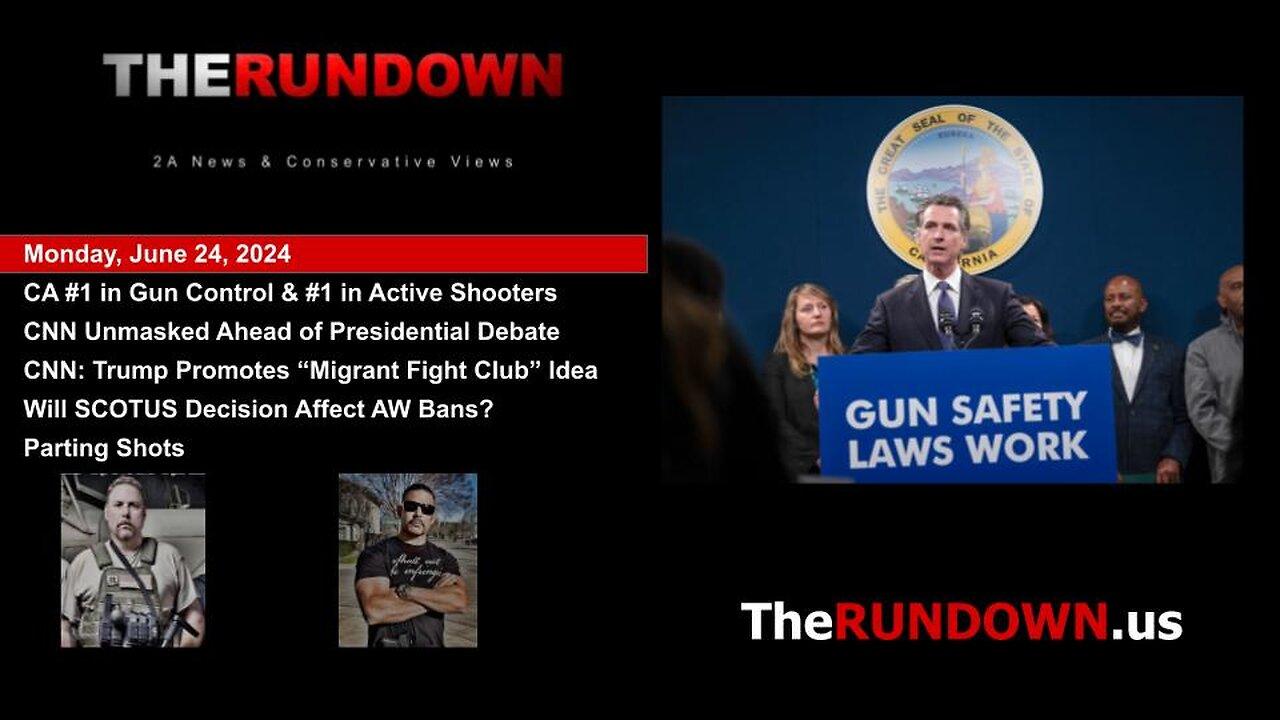 #734 - California Ranked #1 in Gun Control and #1 in Active Shooter Incidents