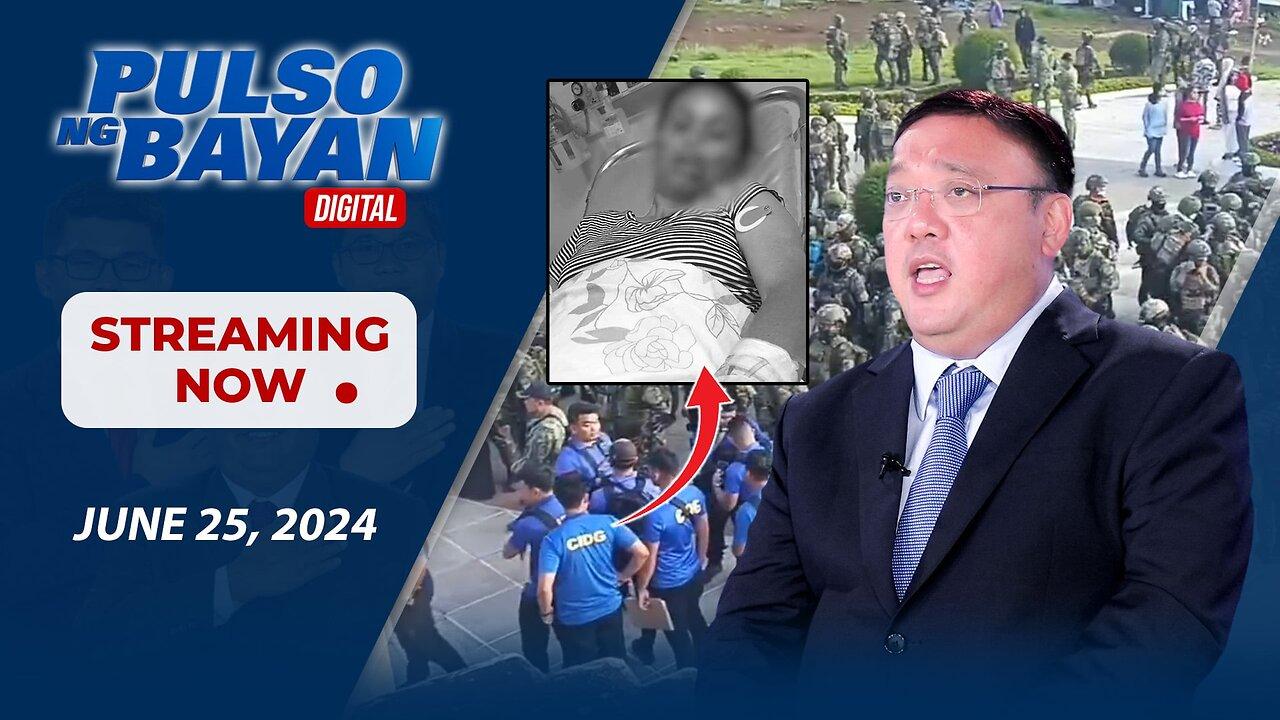 Pulso ng Bayan kasama sina Admar Vilando at Jade Calabroso | June 25, 2024