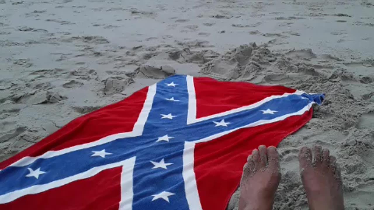 Rebel at the beach