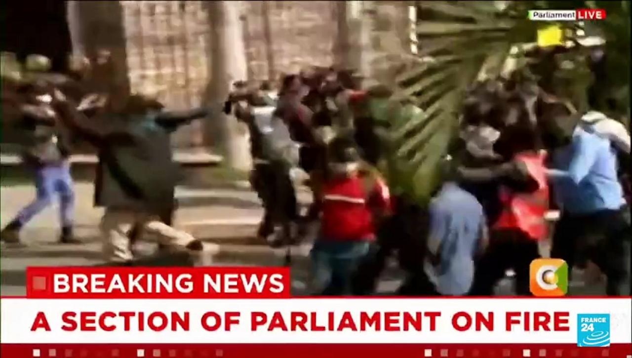 Several reportedly dead in Kenya rallies as protesters breach parliament
