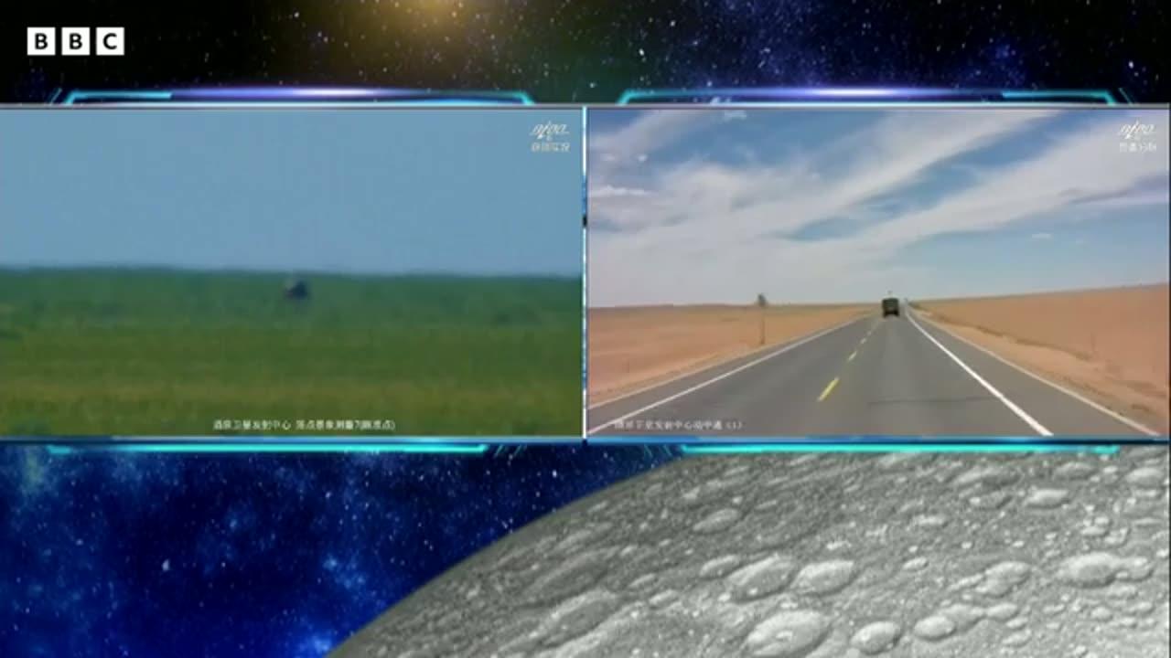 bbc news China Space Probe Returns