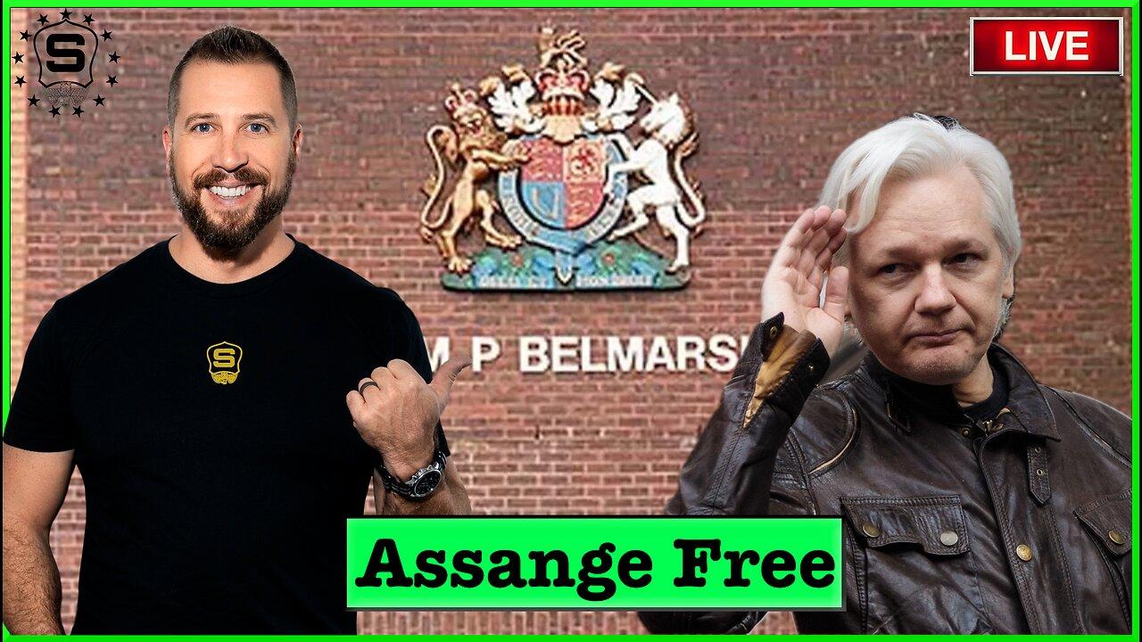 Julian Assange Freed | Ep 334 | THE KYLE SERAPHIN SHOW | 25JUN2024 9:30A | LIVE