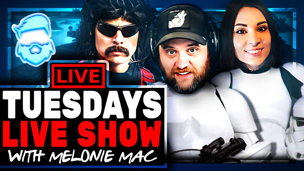 Tim Pool Vs Youtube, Dr Disrespect Updates, The Acolyte Feminist Backfire & Disney Busted!