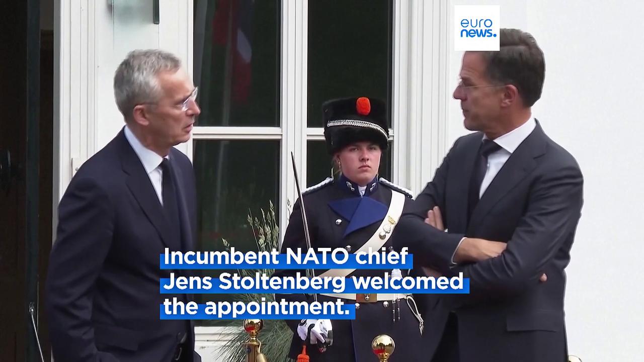 Mark Rutte to be NATO's new chief from October