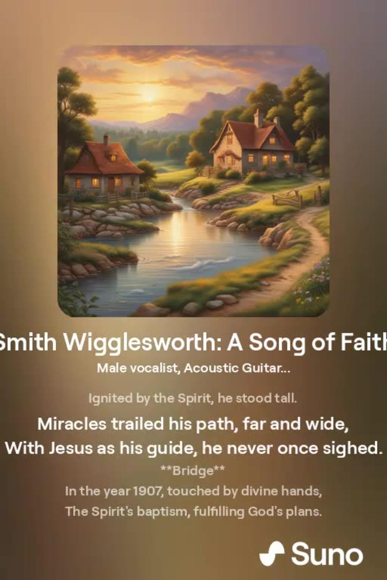 **Smith Wigglesworth: A Song of Faith**