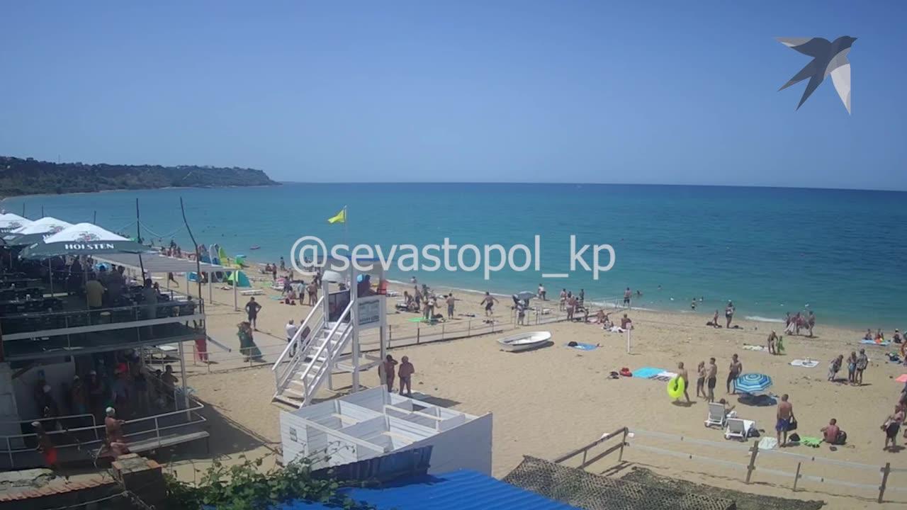 🤔 The footage from ATACMs strike at the Sevastopol beach