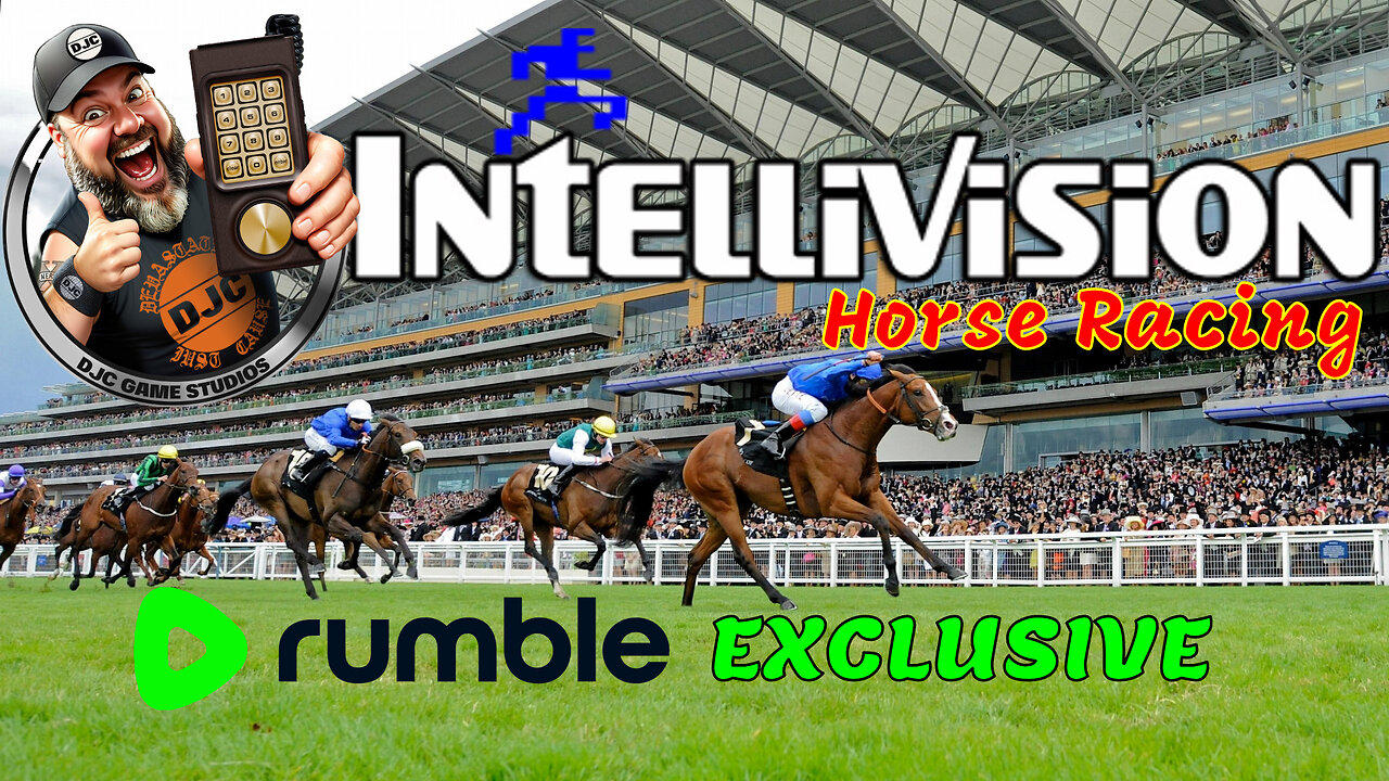INTELLIVISION LIVE - Horse Racing Show -Place Your Fake Bets!