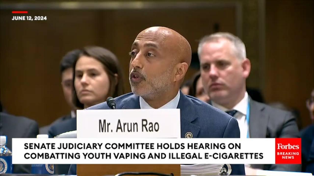 Jon Ossoff Grills Witness On The Sale Of Flavored E-Cigarettes In The United States