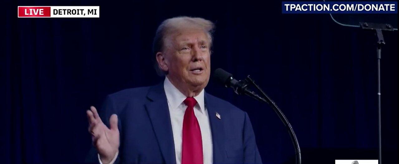 President Donald Trump Speaks at "The People's Convention" in Detroit, MI 6/15/24